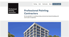 Desktop Screenshot of professionalpaintingcontractor.co.nz